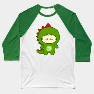 Dino-mite kitty : Ready to Roar! Baseball T-Shirt